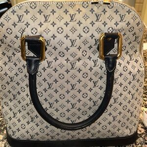 Denim Blue Vintage LV Bag